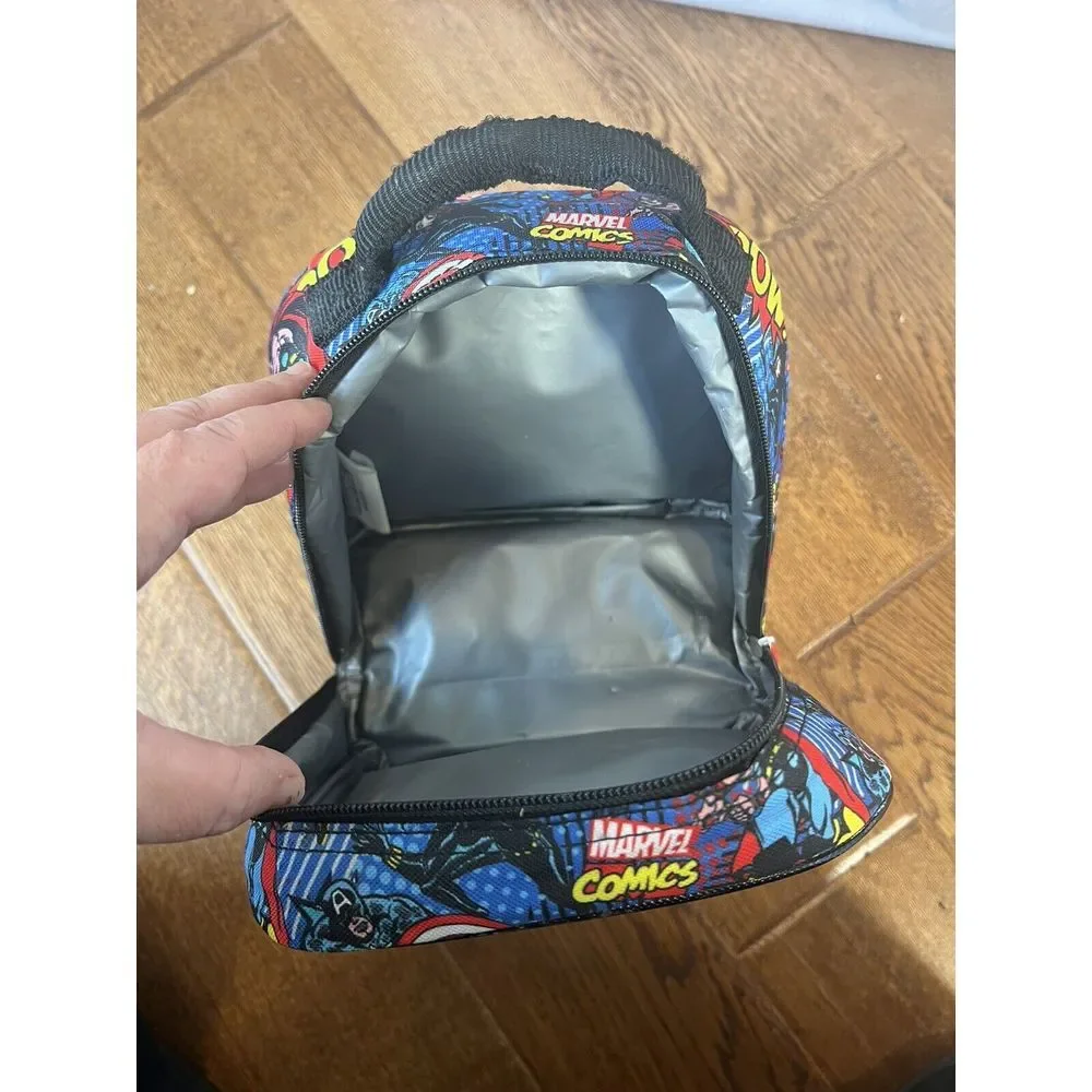 Kids Avengers Marvel Comics Spider-Man‎ Hulk Ironman Lunch EUC